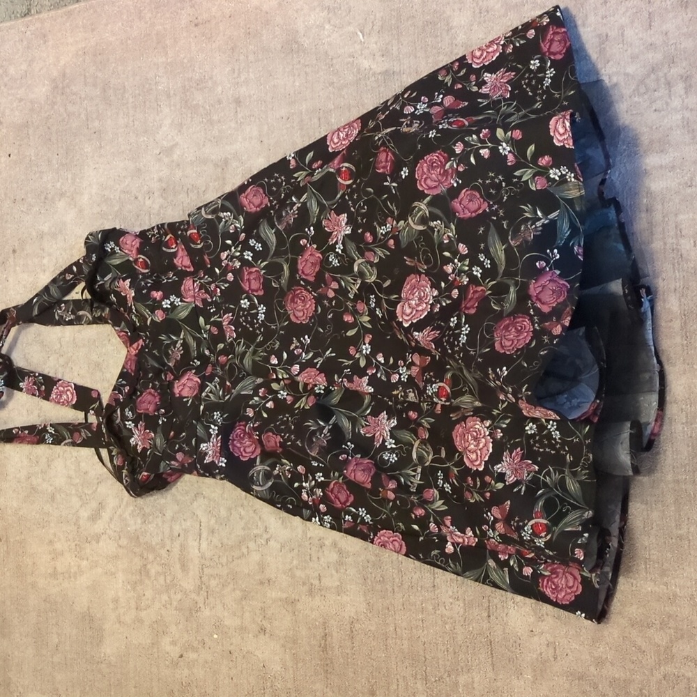 rockabilly insect Dress Lg never worn